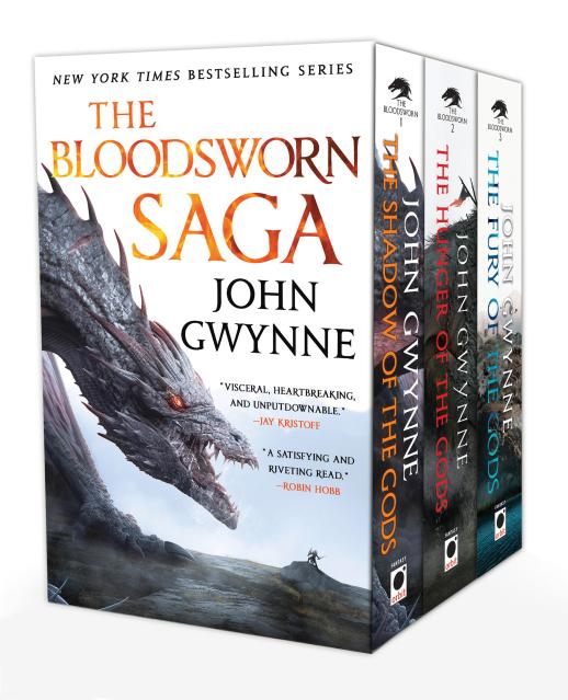The Bloodsworn Saga Boxed Set: The Shadow of the Gods, The Hunger of the Gods, The Fury of the Gods