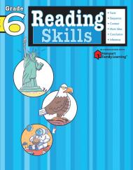 Reading Skills: Grade 6 (Flash Kids Harcourt Family Learning)