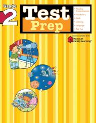 Test Prep: Grade 2 (Flash Kids Harcourt Family Learning)