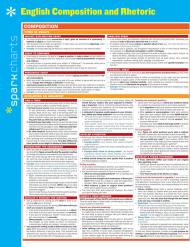 English Composition and Rhetoric SparkCharts