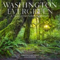 Washington Evergreen Wall Calendar 2026