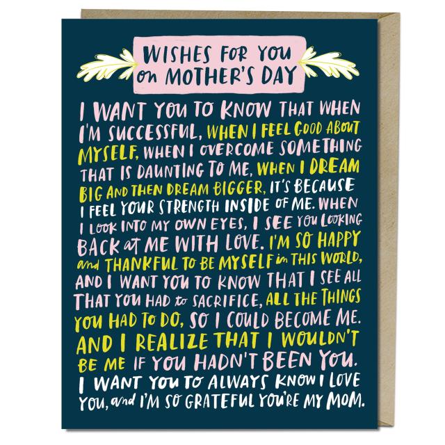 Wishes For You Mother’s Day Card