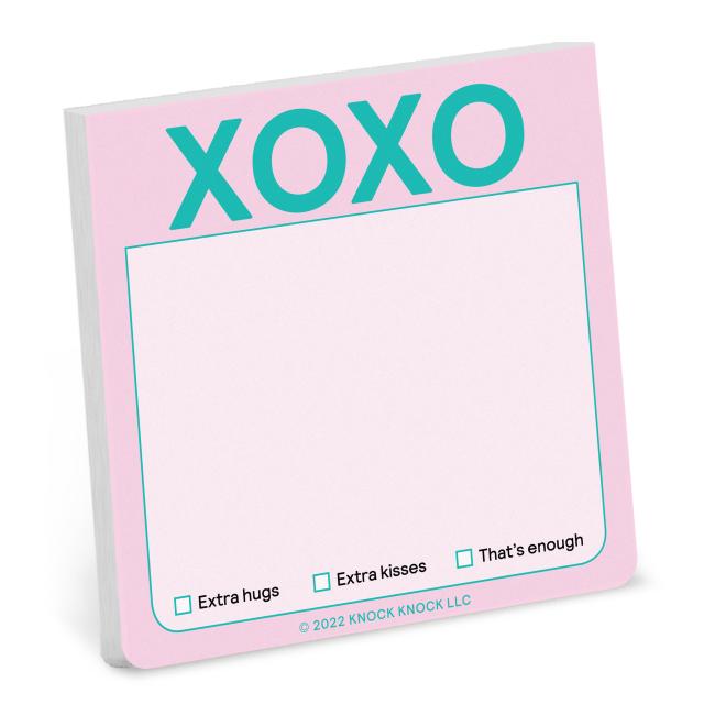 XOXO Sticky Notes (Pastel Version)