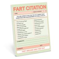 Fart Citation Nifty Note Pad