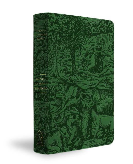 KJV Majestic Illuminated Bible (Emerald LeatherLuxe)